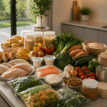 Meal Prep Männer ab 30 — vollständig vorbereitete Mahlzeiten für die ganze Woche