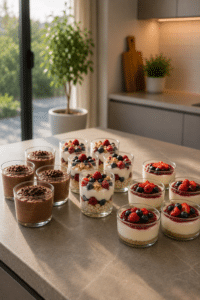 Protein Desserts selber machen — Cheesecake und Brownies ohne schlechtes Gewissen