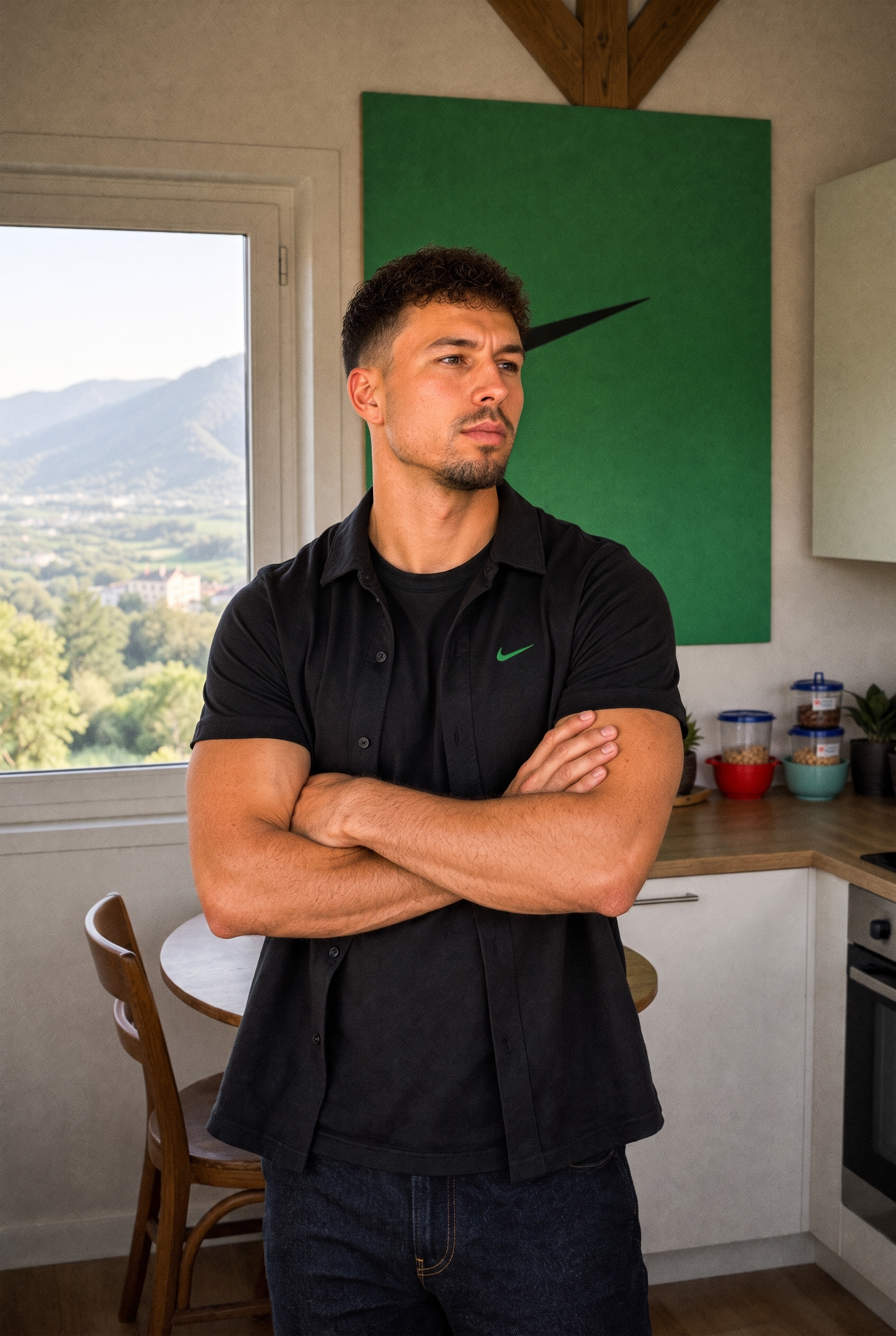Fabian Waizenhöfer nach seiner wöchentlichen Meal Prep Session