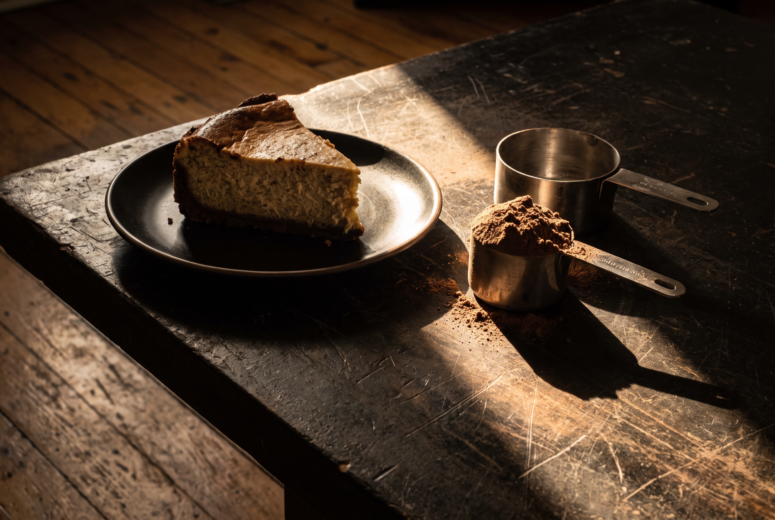 Protein Desserts selber machen — Cheesecake mit Magerquark und Whey Protein