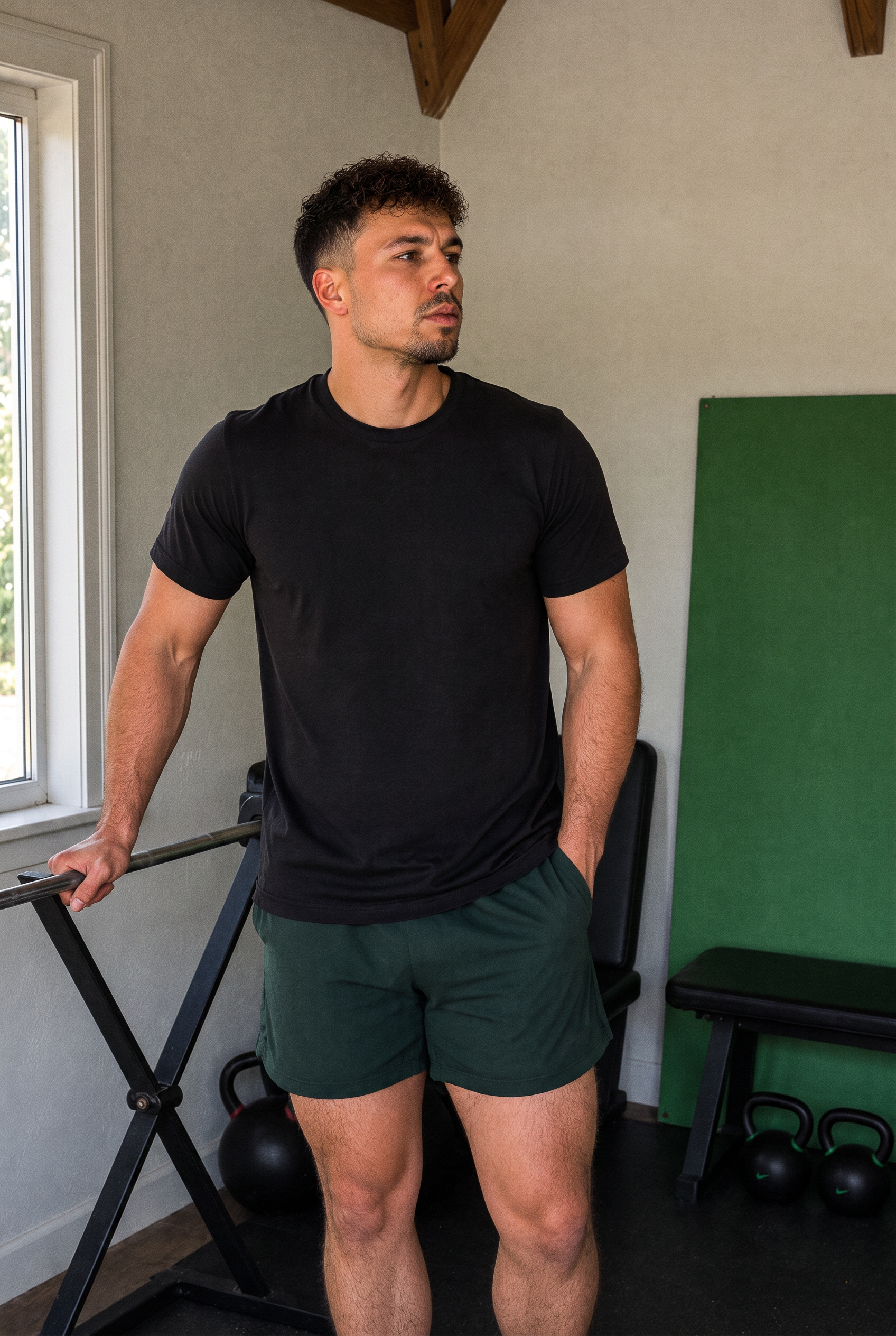 Fabian Waizenhöfer im Home Gym — Functional Trainer aus Graubünden