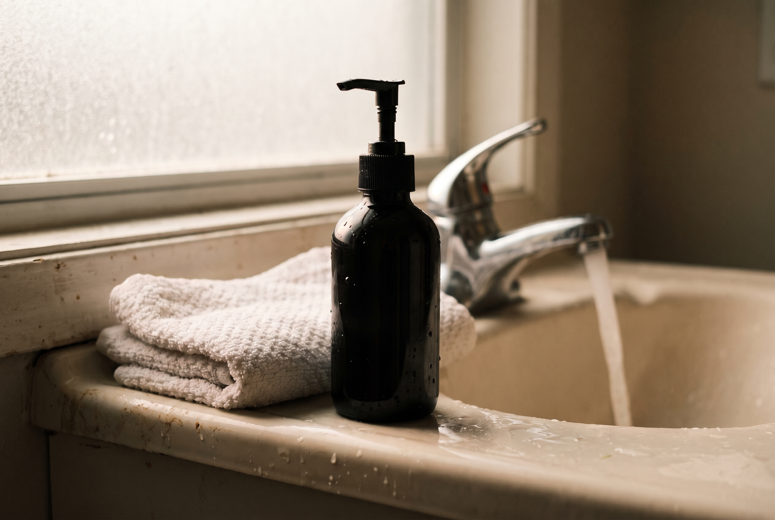 Gesichtsreinigung Männer morgens Cleanser