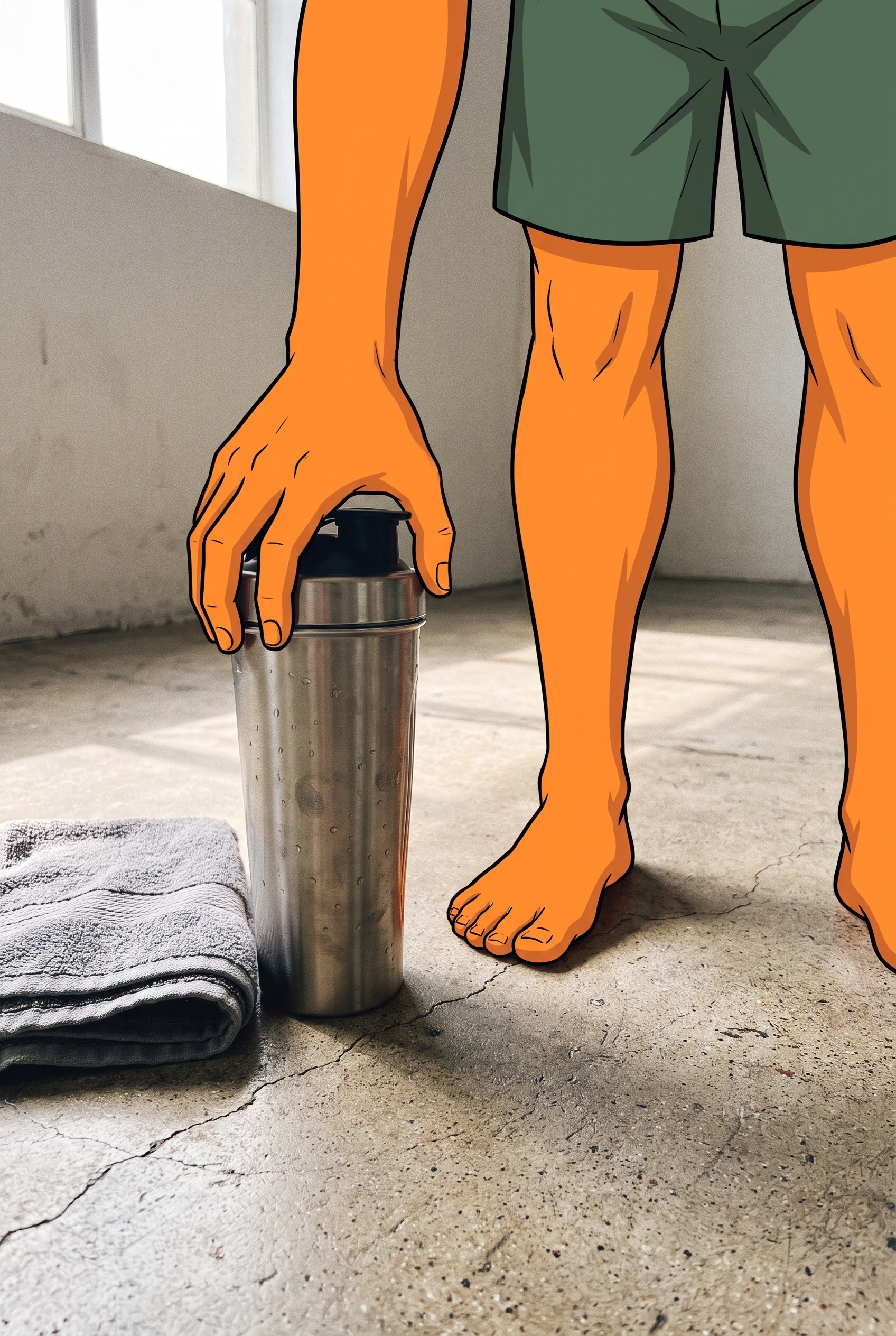 Pre-Workout Shaker im Studio: Vorbereitung vor dem Training
