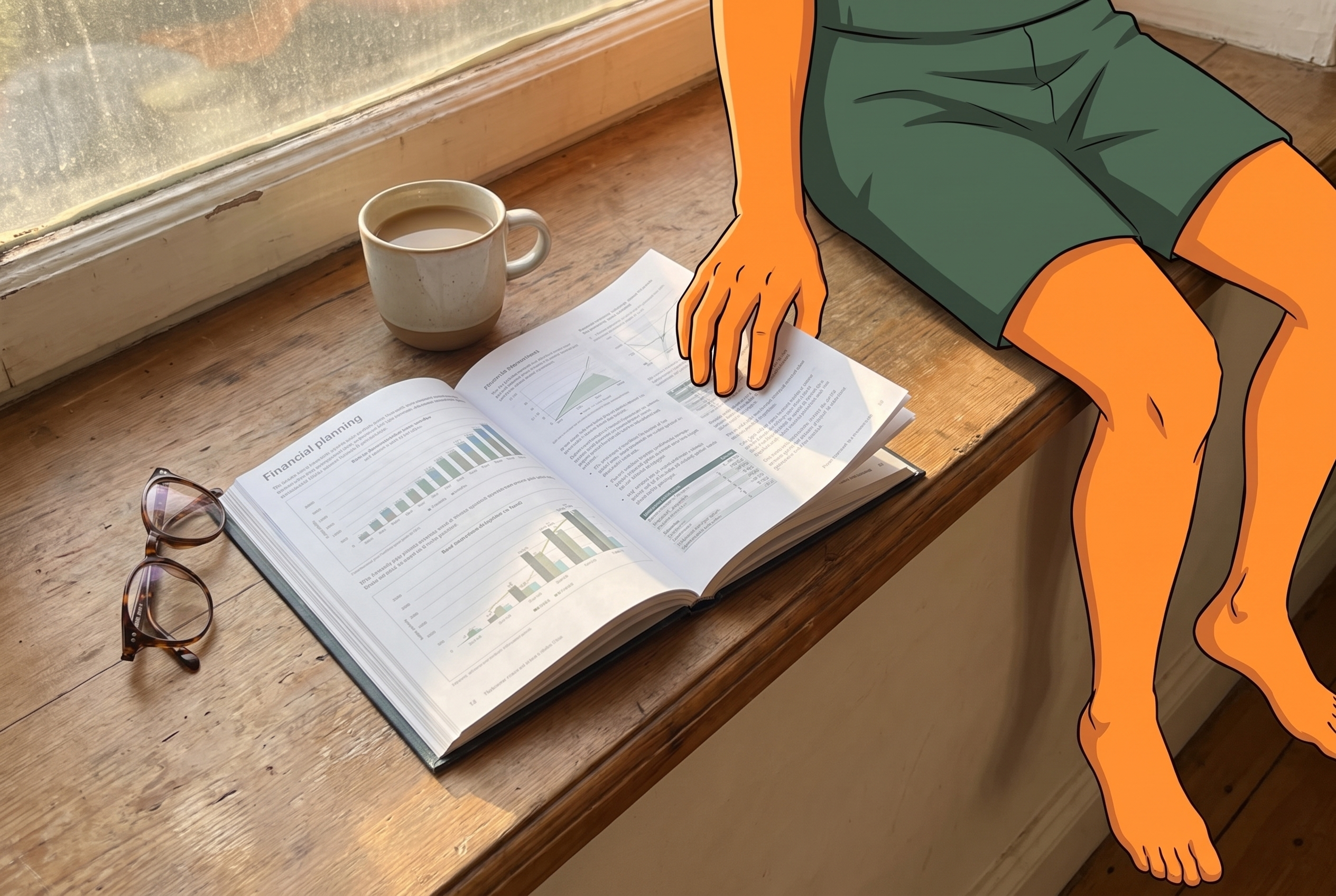 Finanzbuch am Morgen — Wissen ist der erste Schritt zu besseren Entscheidungen