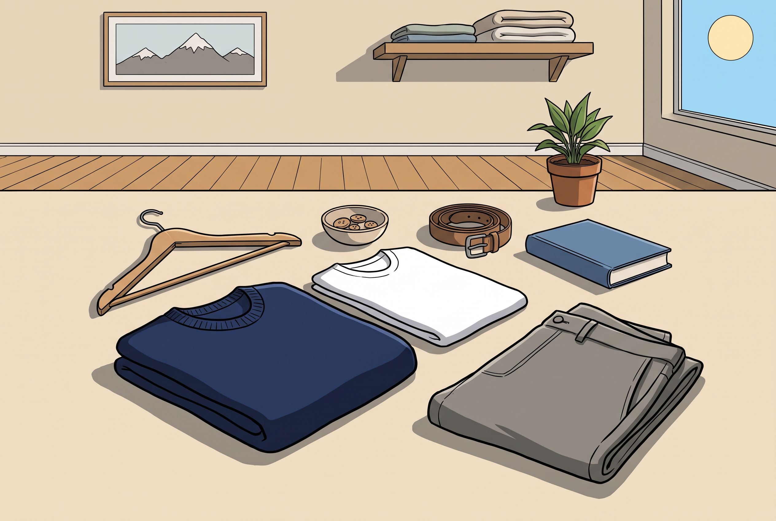 Basics in Navy, Weiss und Grau für den Kleiderschrank mit 30